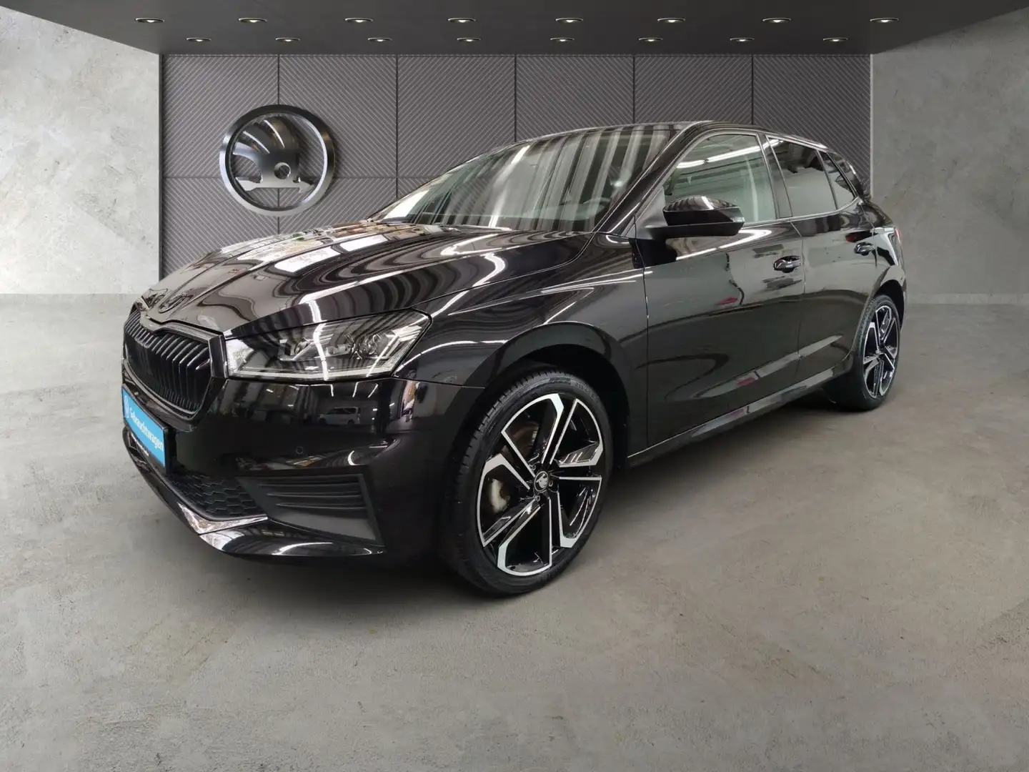 Skoda Fabia 1.0 TSI Tour LaneAssist PDC LED Schwarz - 2