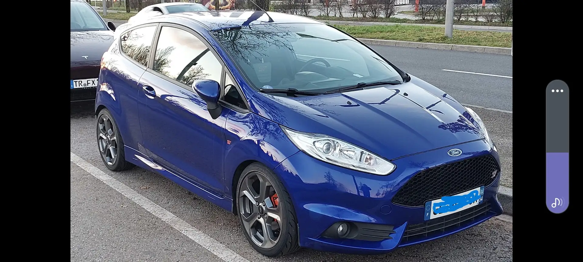 Ford Fiesta Fiesta 1.6 EcoBoost 182 ST Bleu - 1