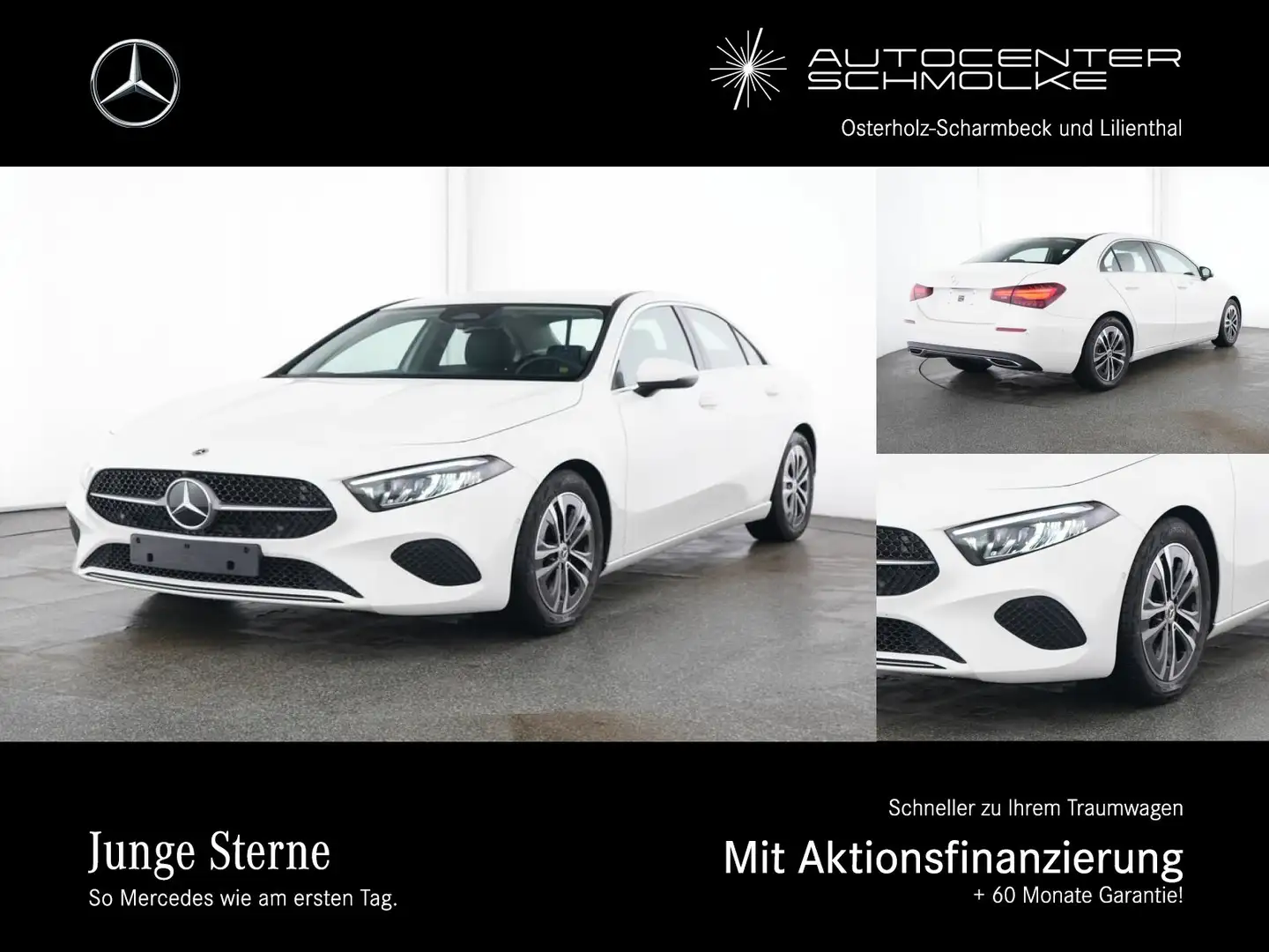 Mercedes-Benz A 200 A 200 PROGRESSIVE*STANDHEIZUNG*AHK*LENKRADHZG. Weiß - 1