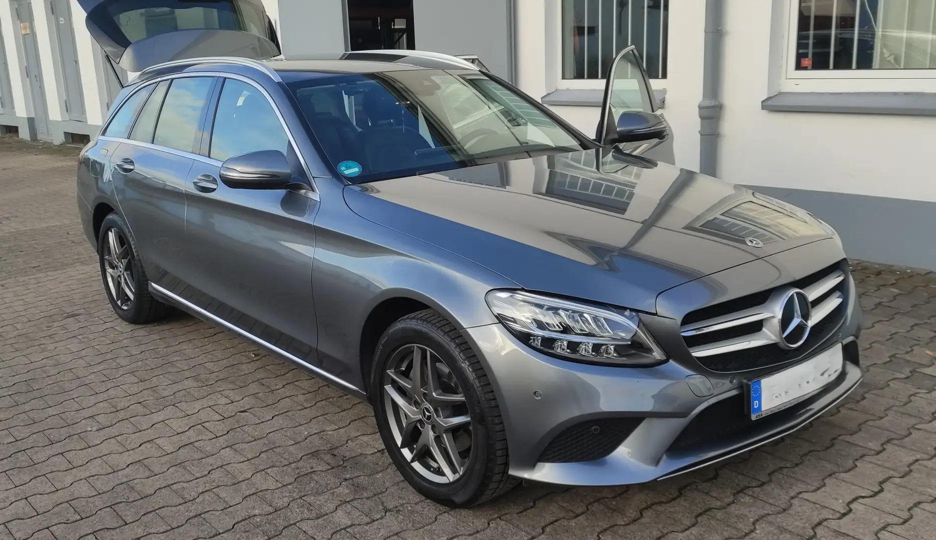 Mercedes-Benz 220 C220 d T-model 4MATIC AVANTGARD Standh. Czarny - 1