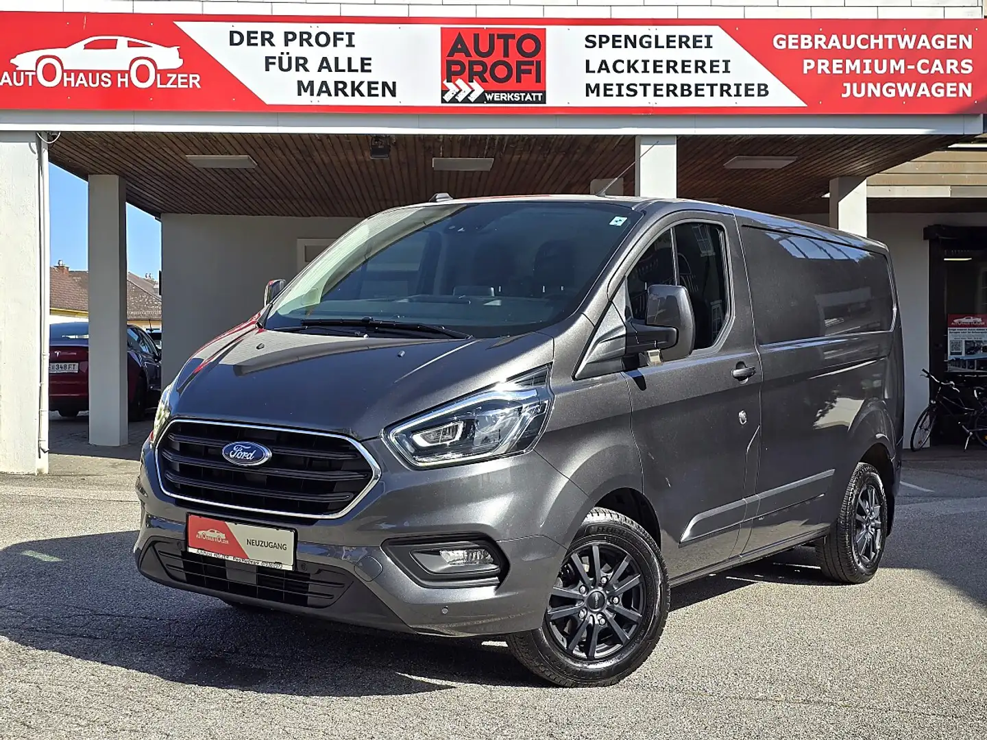 Ford Transit Custom Kasten 2,0 TDCi L1H1 340 Limited Aut. *AHK, RF-... Grau - 1