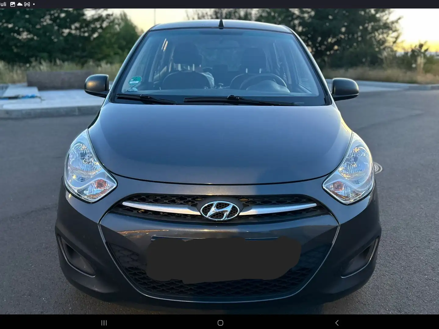 Hyundai i10 1.1 Classic Gris - 1