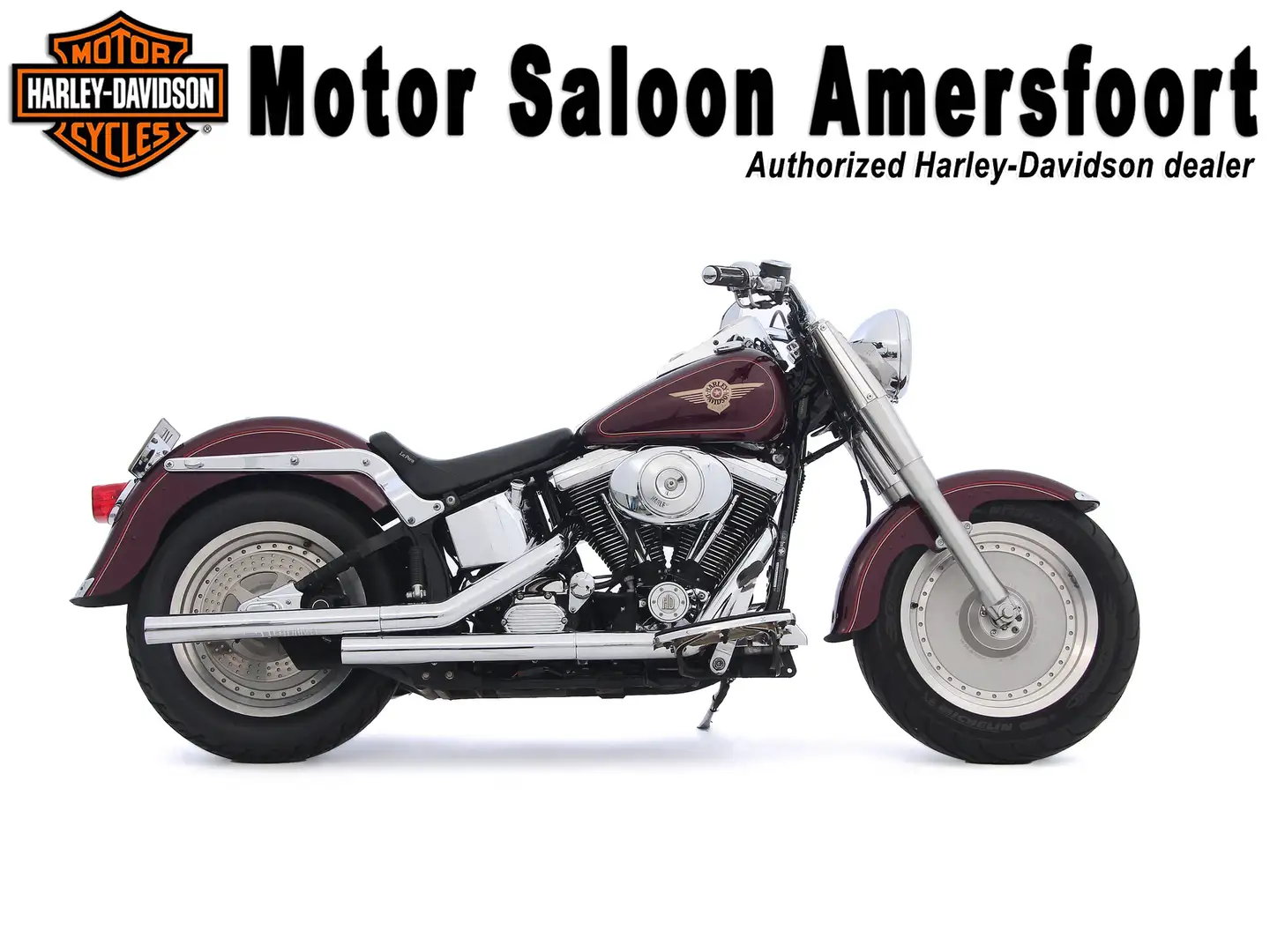 Harley-Davidson Fat Boy FLSTF SOFTAIL FATBOY Paars - 1