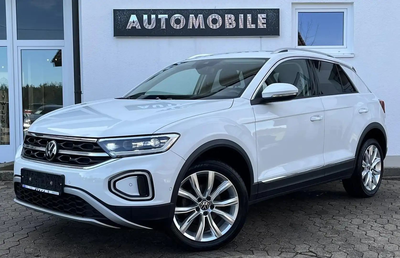 Volkswagen T-Roc Style 1.5 TSI DSG LED NAVI KAMERA PDC ACC Blanc - 1