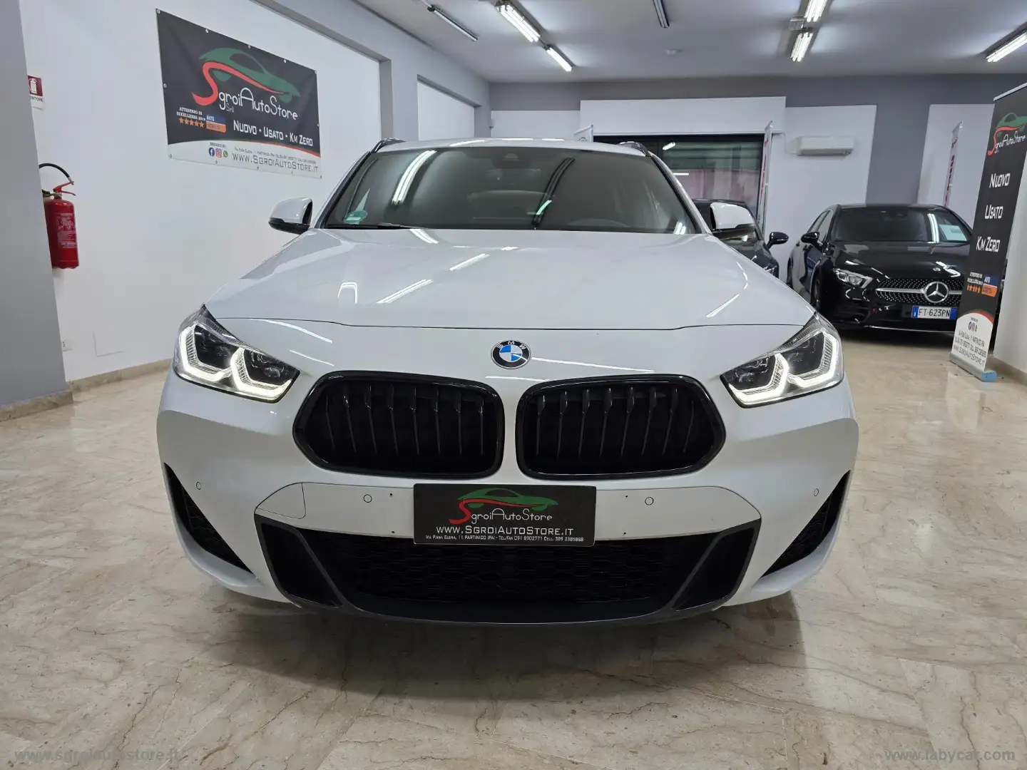 BMW X2 xDrive18d Msport-X Blanc - 2