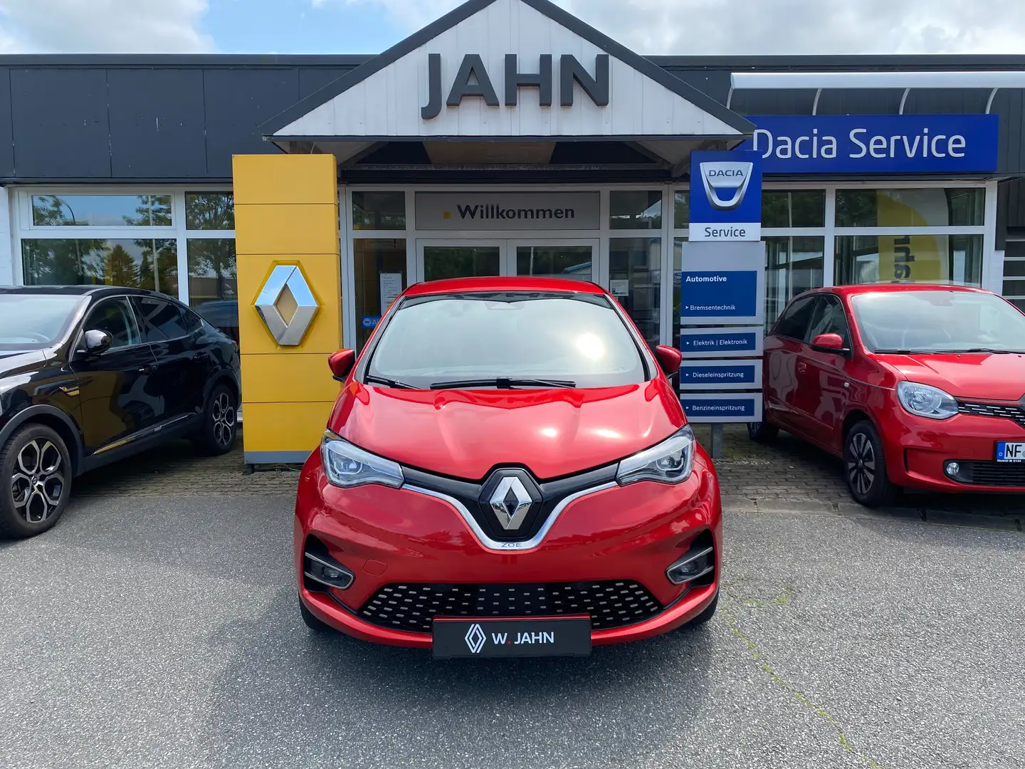 Renault ZOE Z.E. 50 INTENS BATTERIEMIETE/*KAUF R135 Czerwony - 1