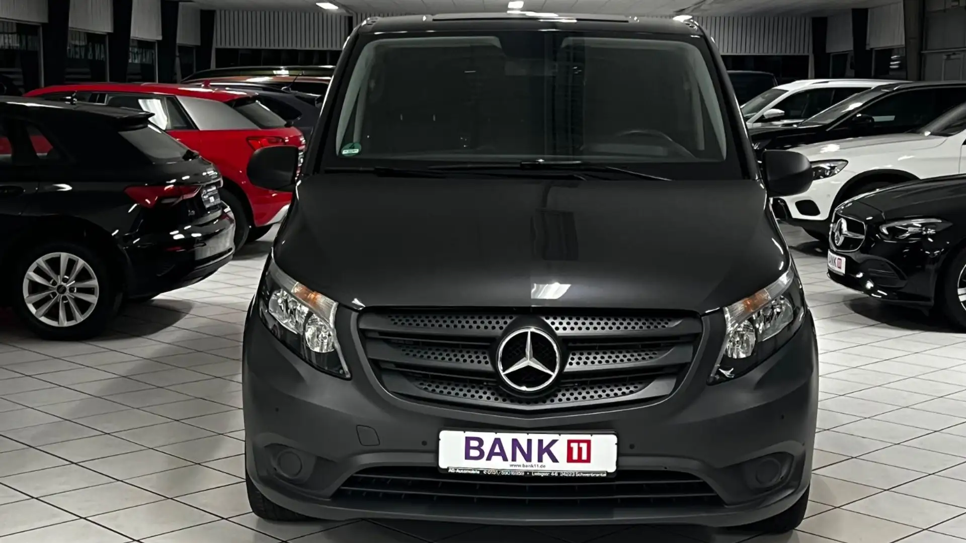 Mercedes-Benz Vito Tourer Pro extralang TÜV&Garantie 9 Sitzer Grau - 1