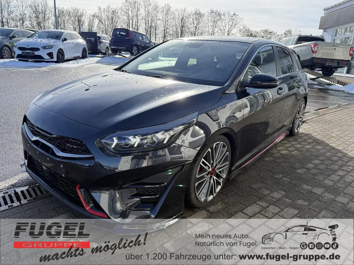 Kia Ceed / cee'd 1.6 TGDI DCT GT FUGEL SPORT Schwarz - 1
