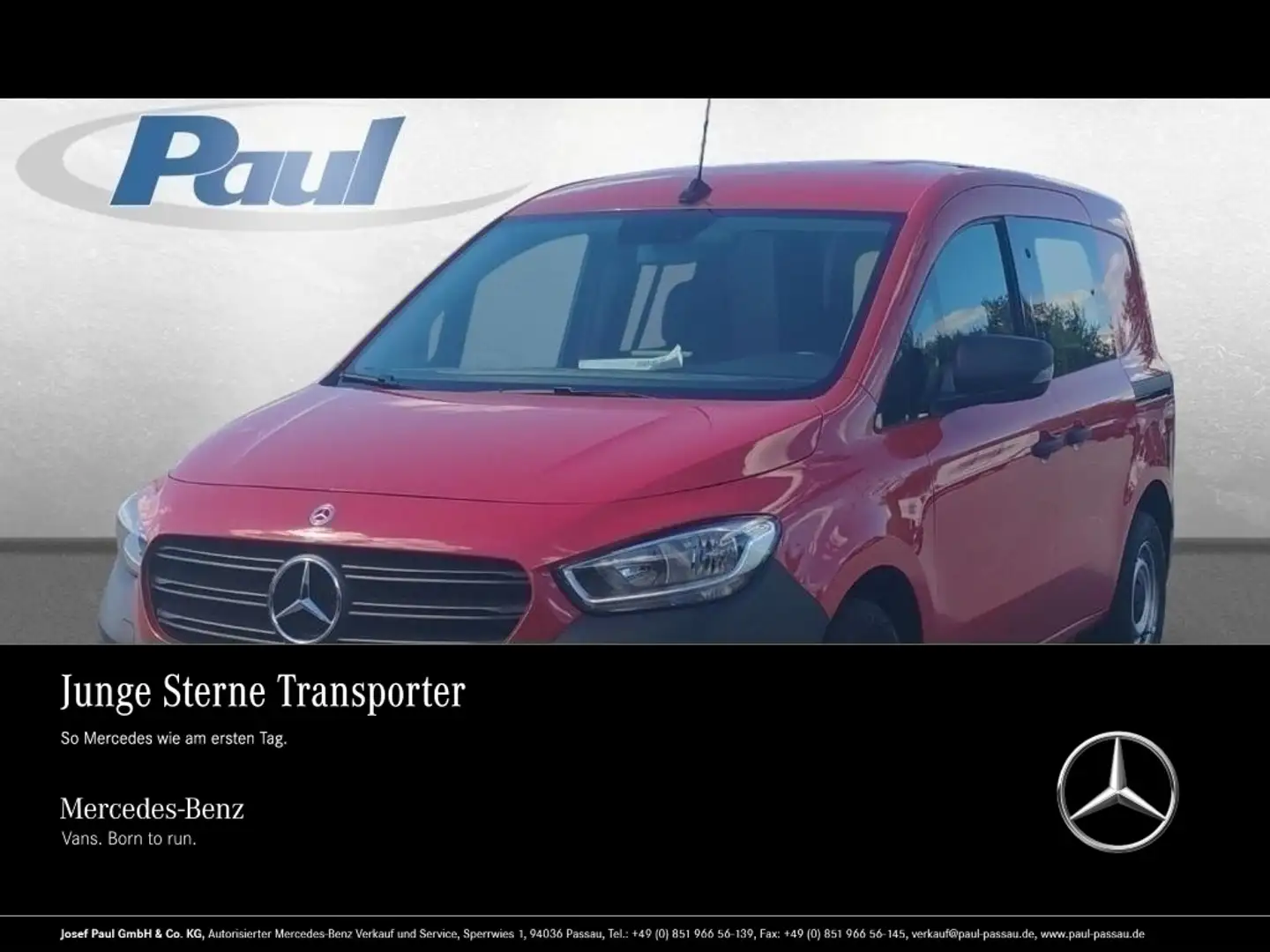 Mercedes-Benz Citan 112 CDI KA Lastschutgitter+Kamera+Tempomat Rouge - 1