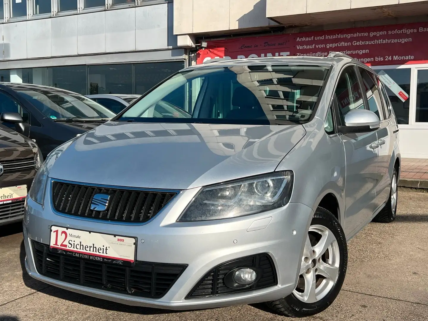 SEAT Alhambra Style 2.0 TDI *7SITZ*NAVI*SHZ* Plateado - 1