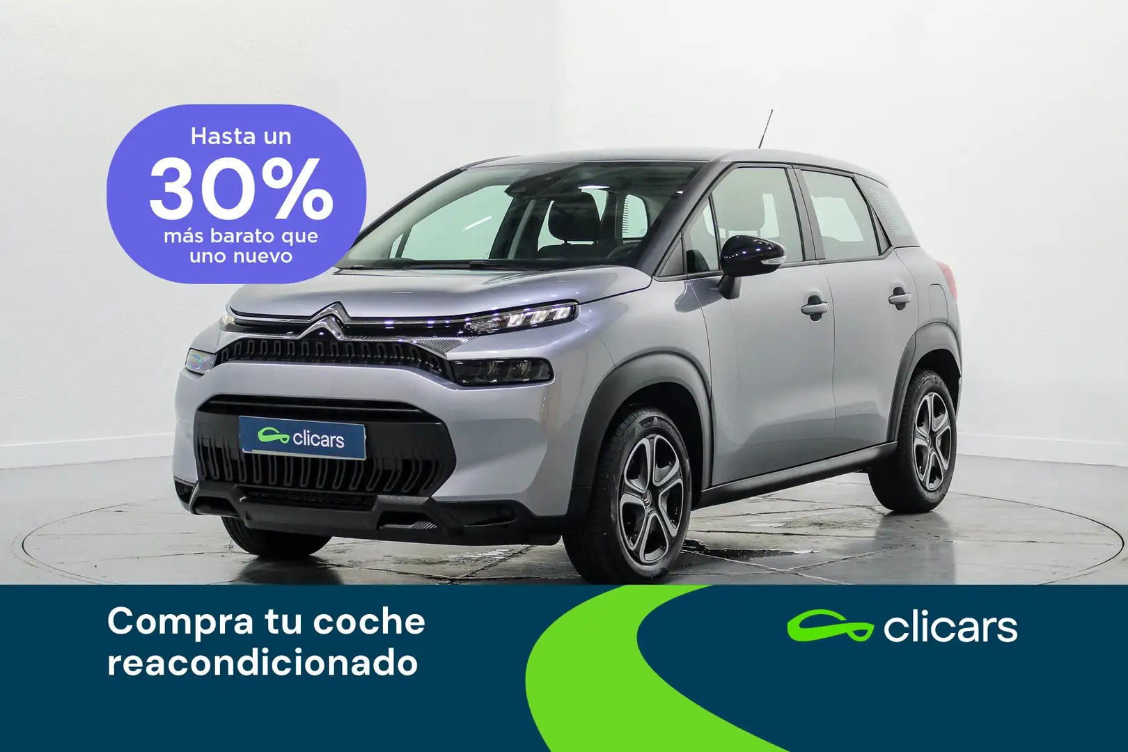 Citroen C3 Aircross Puretech S&S Feel 110 Plateado - 1