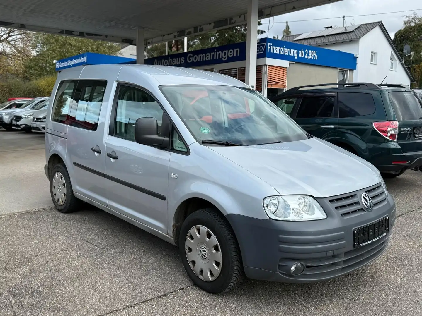 Volkswagen Caddy Life 1.6l *TÜV NEU*AHK*KLIMA* Silber - 1