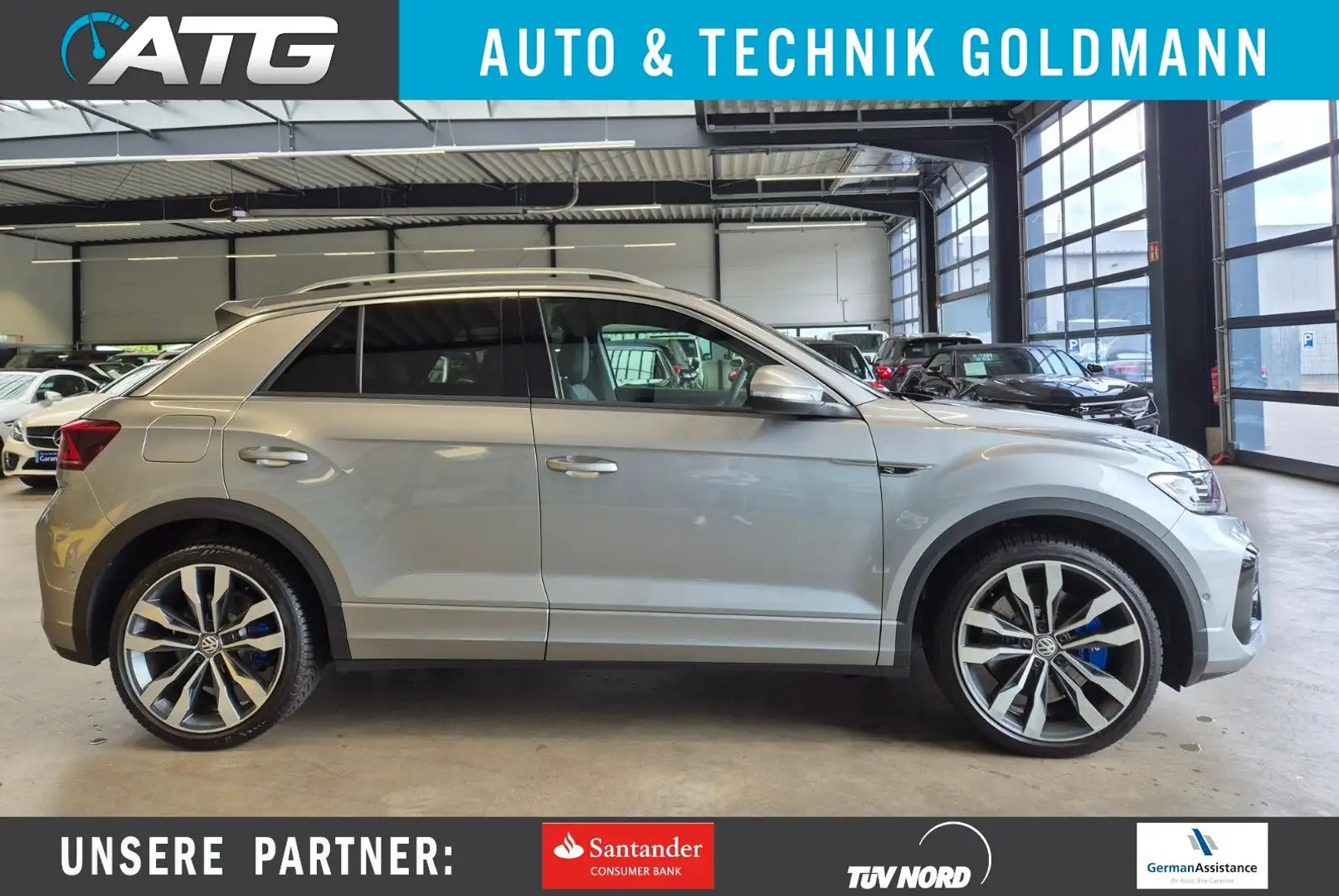 Volkswagen T-Roc T-ROC R 4-MATIC LEDER MATRIX LED NAVI PANO A+DCC Argintiu - 1