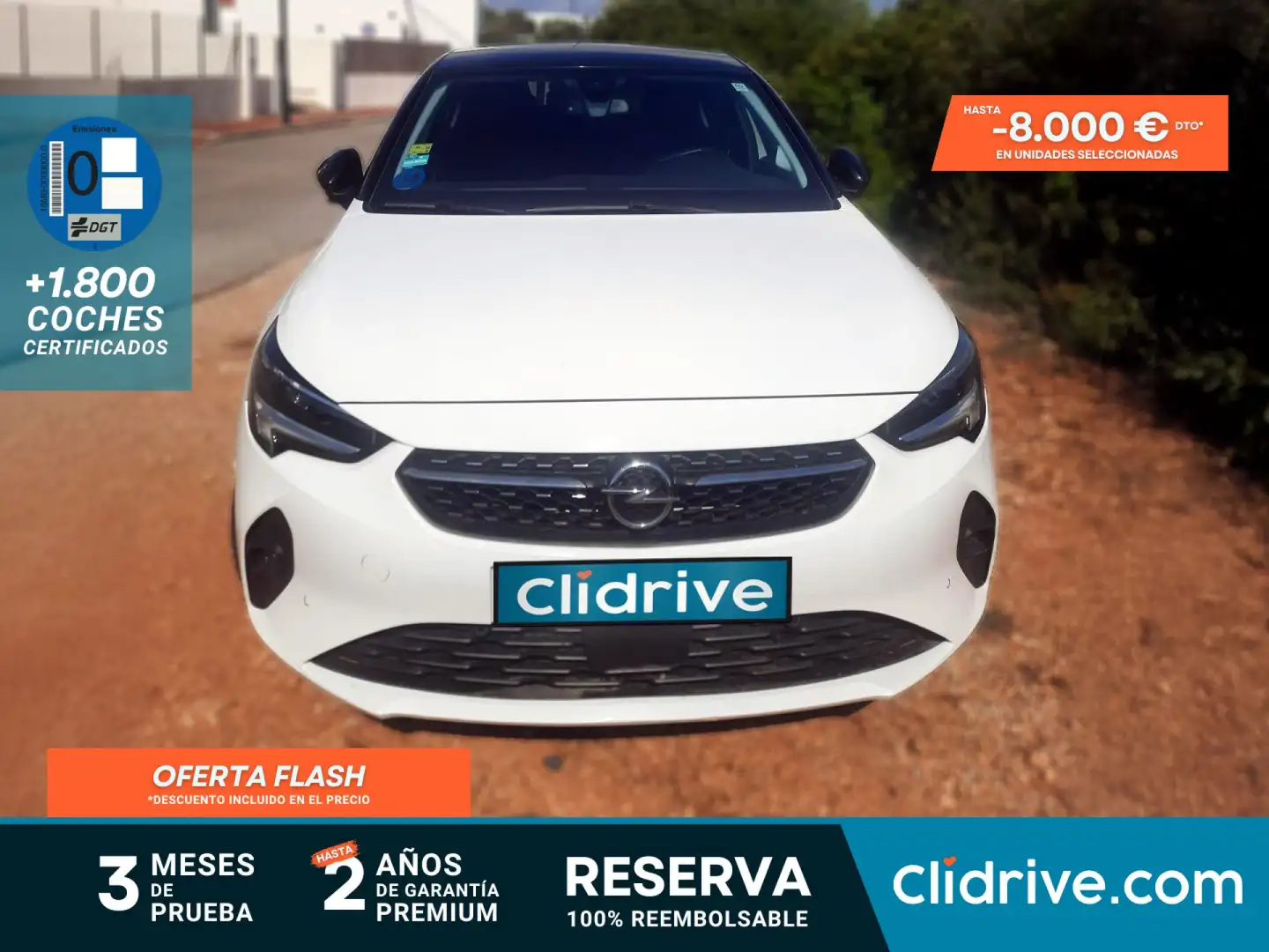 Opel Corsa -e 100kW (136CV) Elegance-e Blanco - 1
