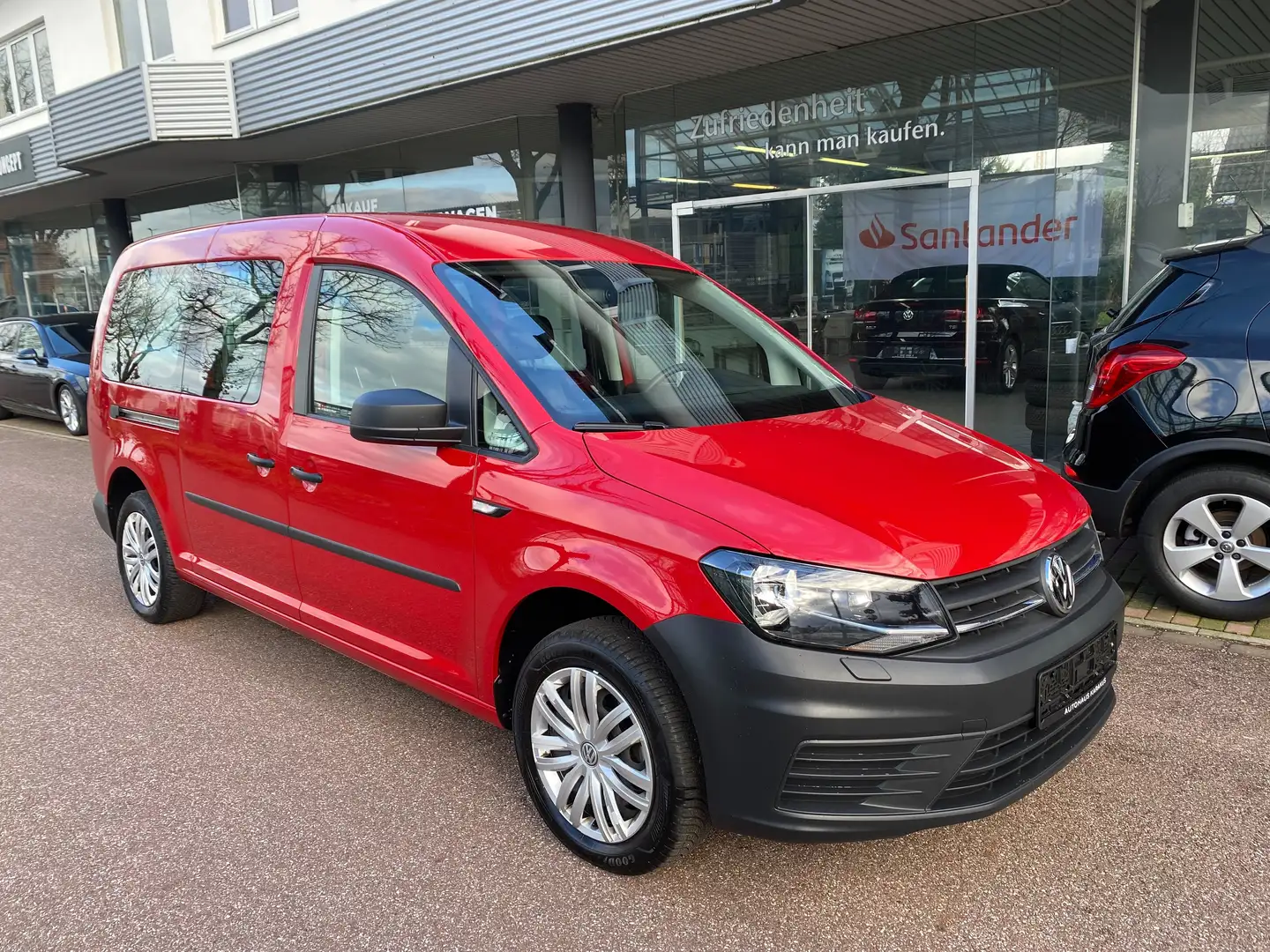 Volkswagen Caddy Maxi 1.4 TSI DSG Kombi Navi/SHZ/Kamera/5-Sitzer Rot - 1
