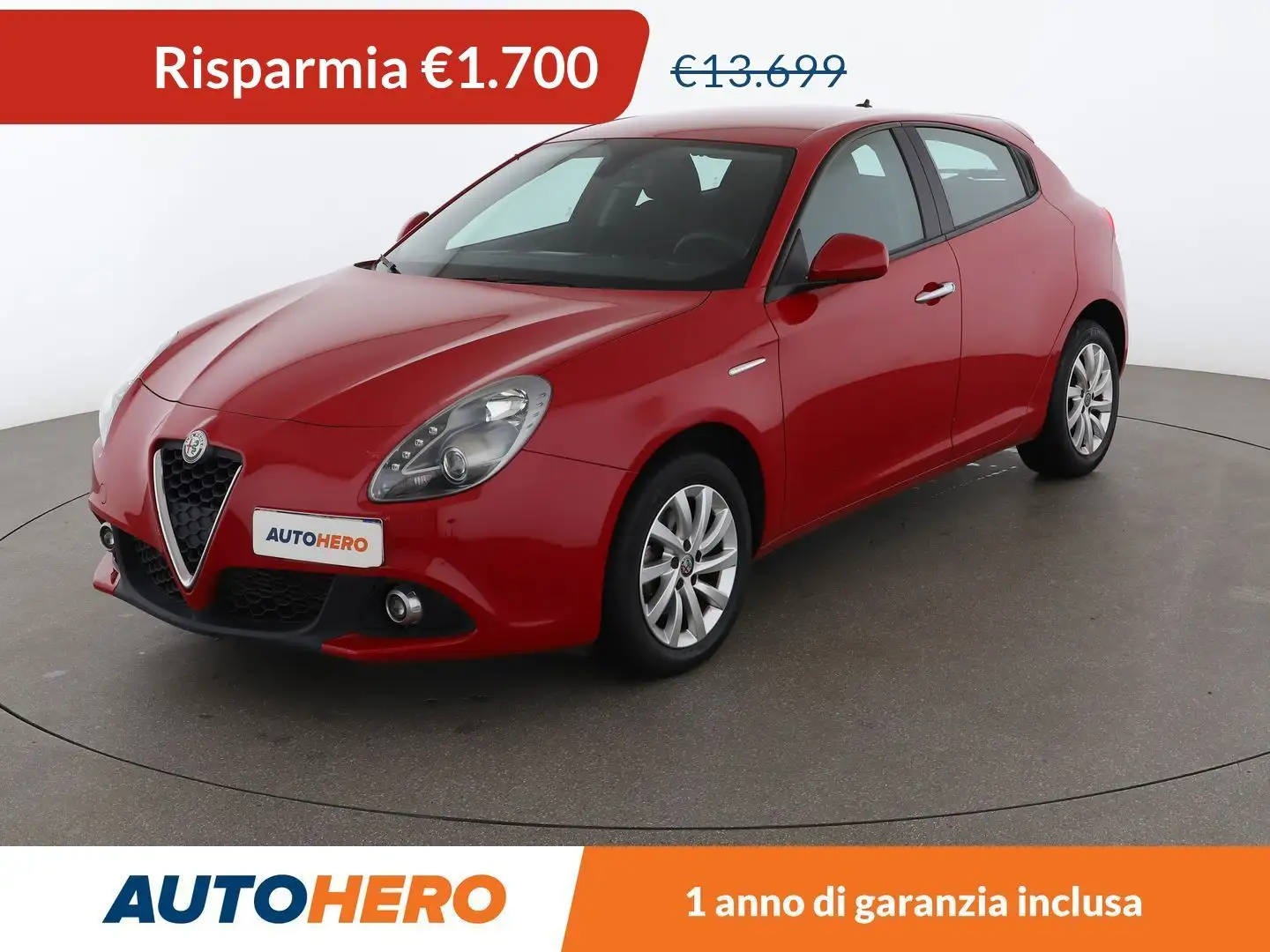 Alfa Romeo Giulietta 1.6 JTD 120 CV Rosso - 1