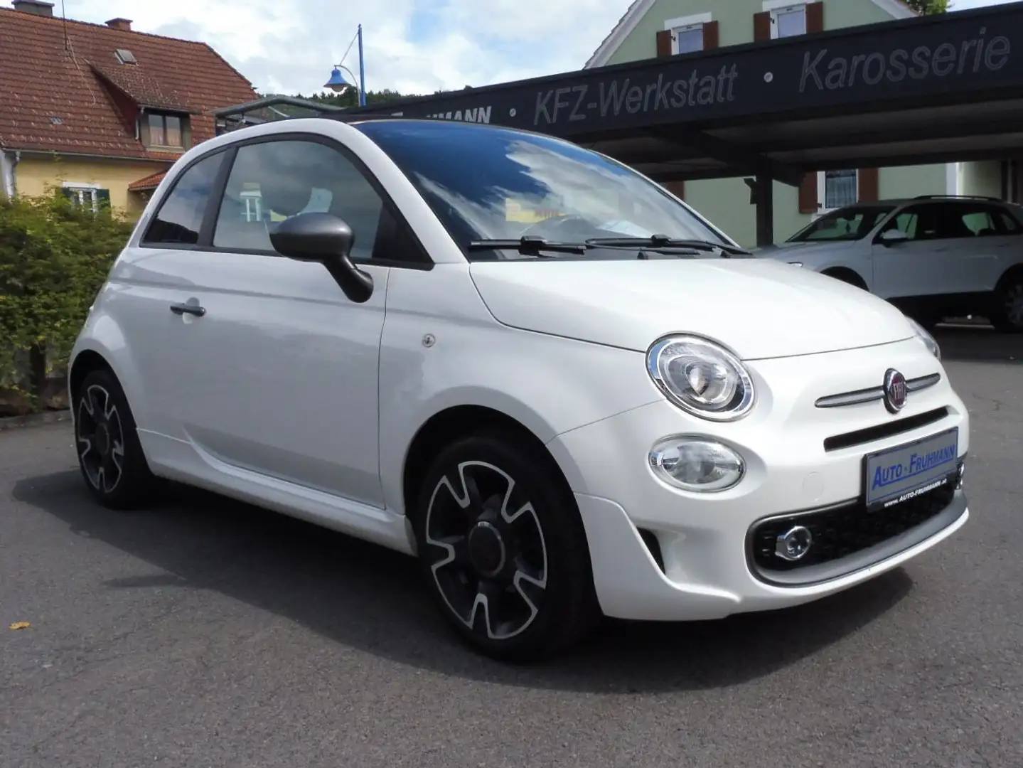 Fiat 500C 1,2 500 Sport Cabrio Weiß - 2