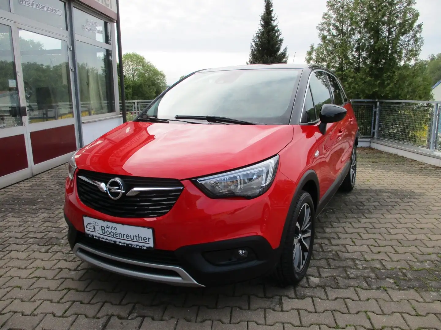 Opel Crossland X +AHK+Gepflegt Rouge - 1