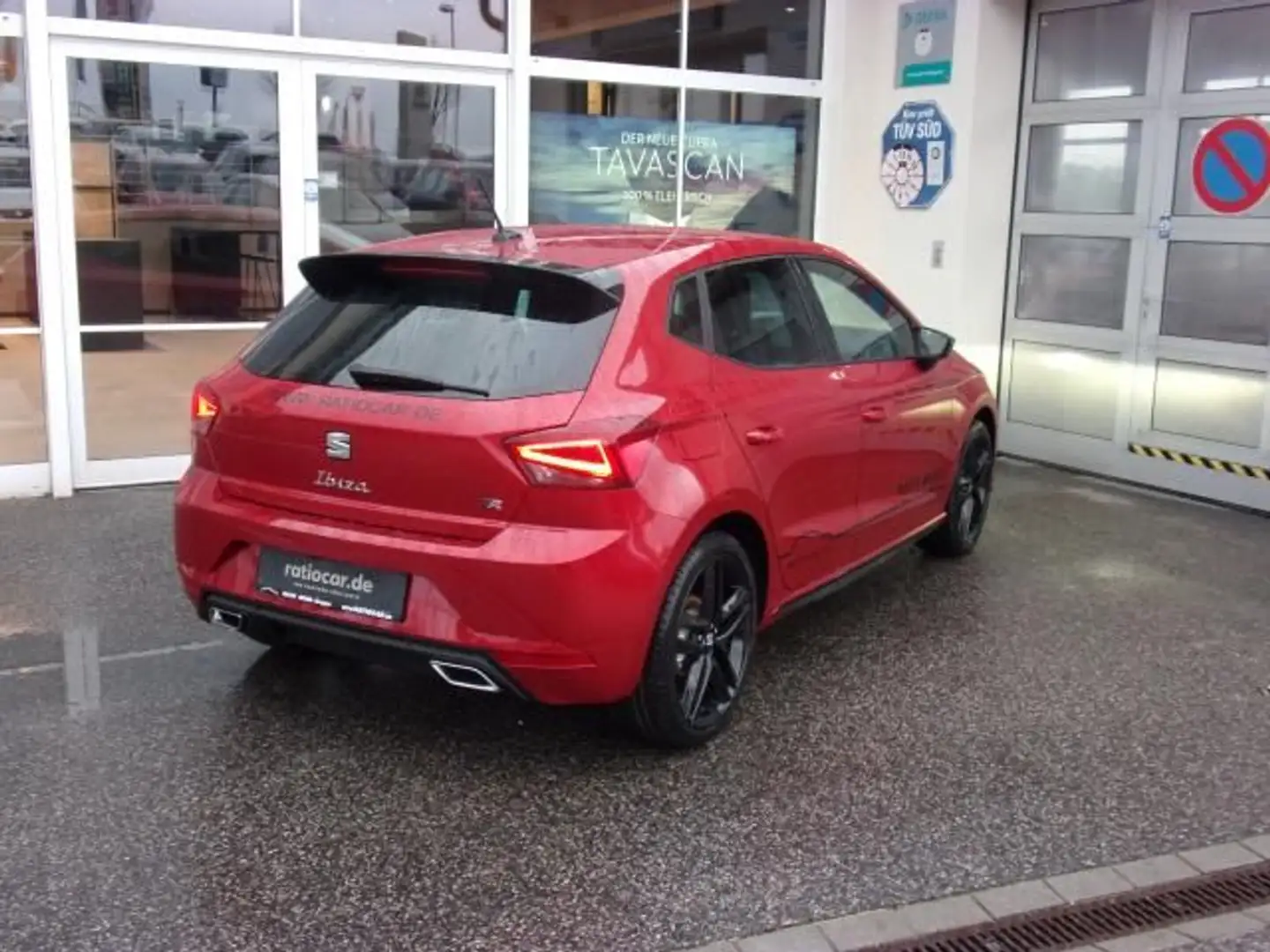 SEAT Ibiza IBIZA FR BLACK EDITION 1.5 TSI DSG AHZV-VORBER. Rot - 2