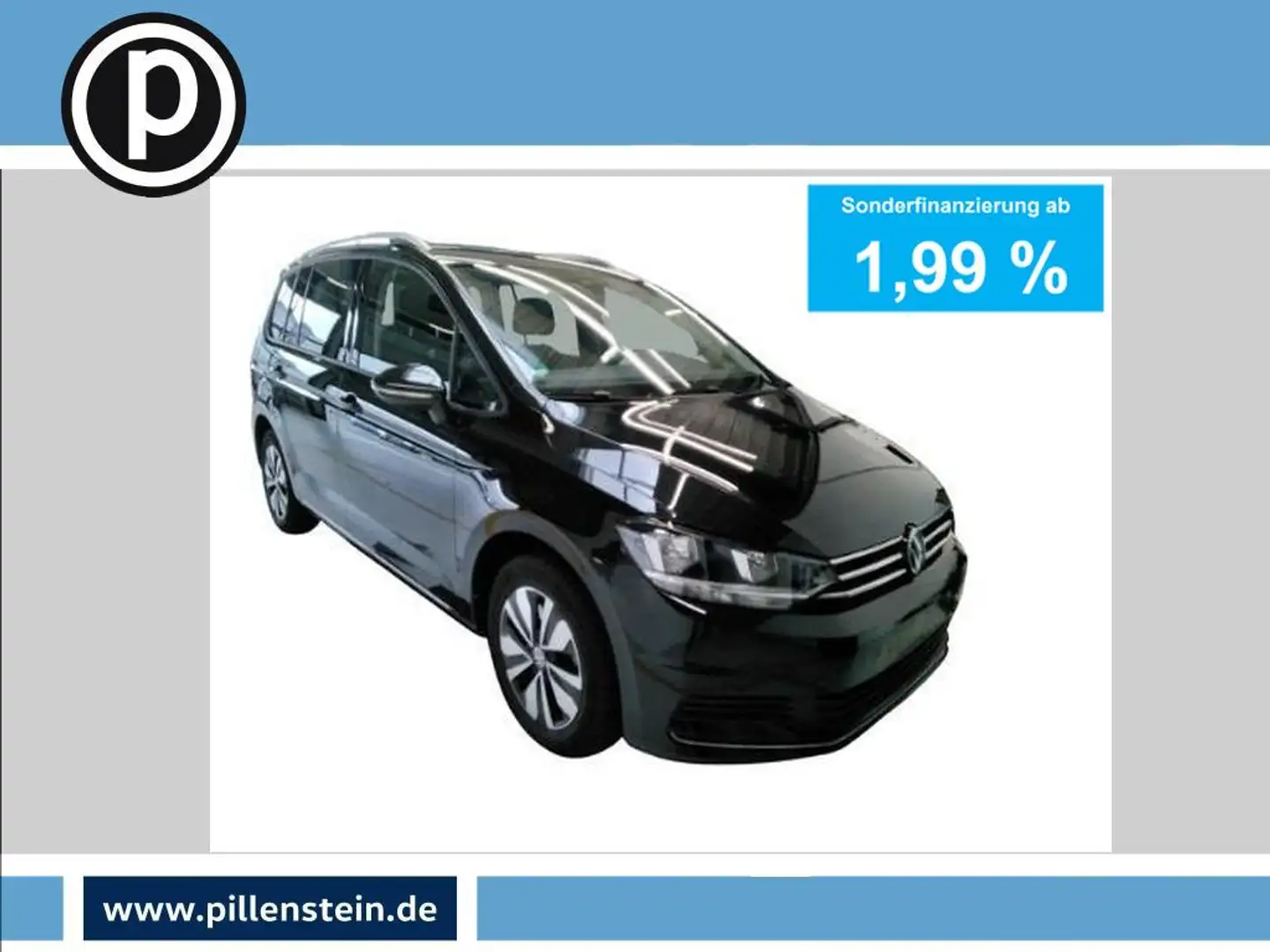 Volkswagen Touran TSI DSG MOVE NAVIPRO+7SITZE+KAM+APP Schwarz - 1