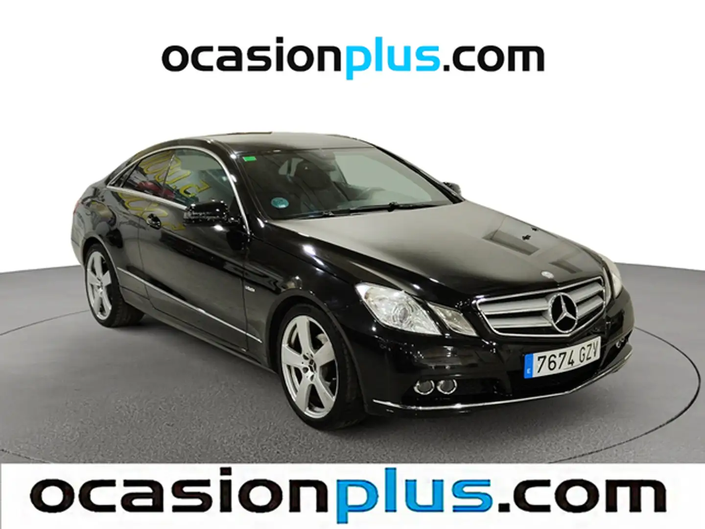 Mercedes-Benz E 200 Coupé CGI BE Negro - 2