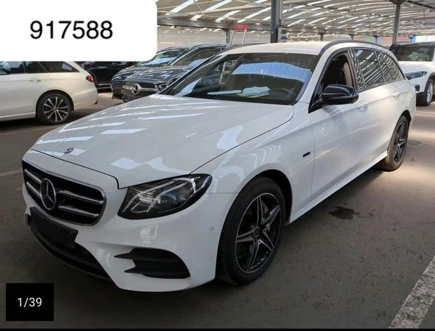 Mercedes-Benz E 300 de 2x AMG Line LED Navi 18" Distr+ Kam DAB Weiß - 1