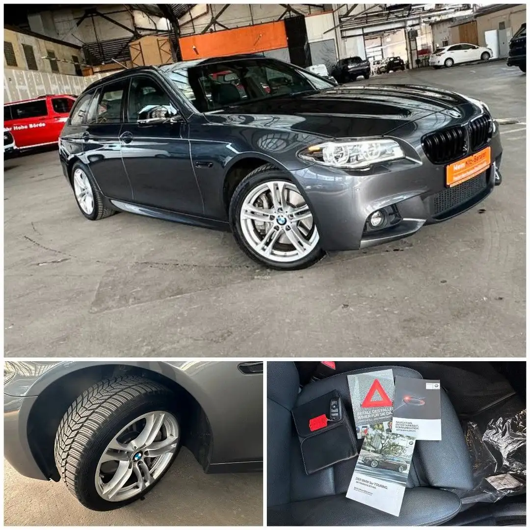 BMW 530 xDrive Sport M Business Memory Pano Exklusiv Szary - 1