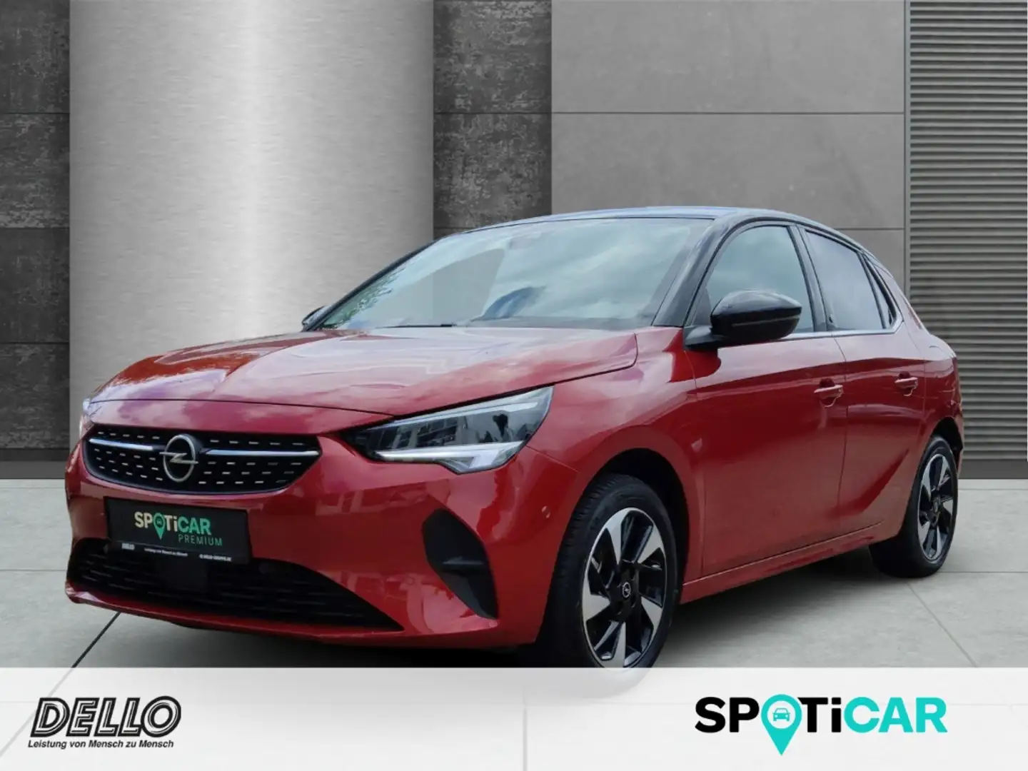 Opel Corsa-e Elegance Allwetter+ACC+11KW-Charger+SHZ+RFK Rojo - 1