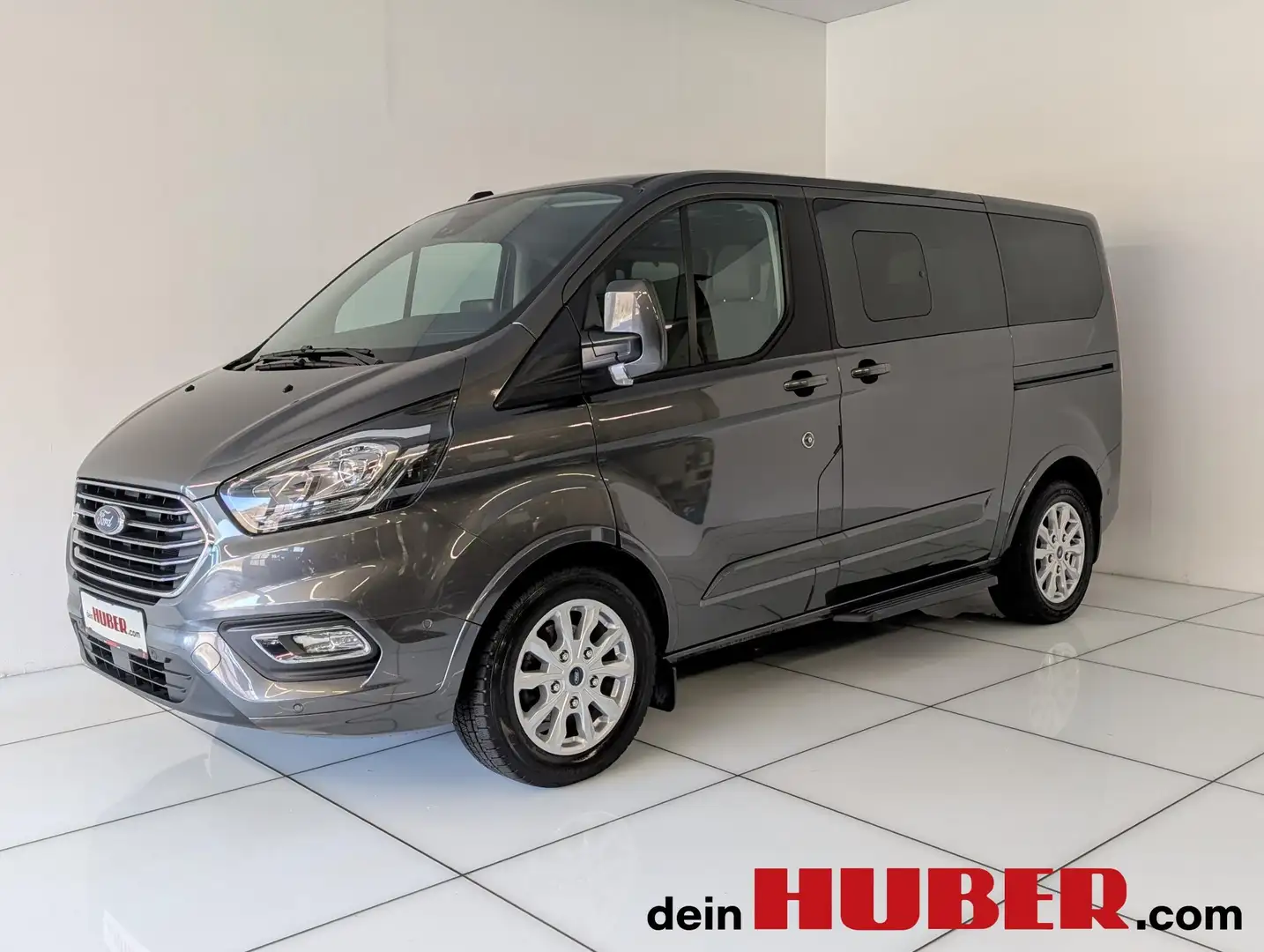 Ford Tourneo Custom 2,0 EcoBlue 320 Gris - 1