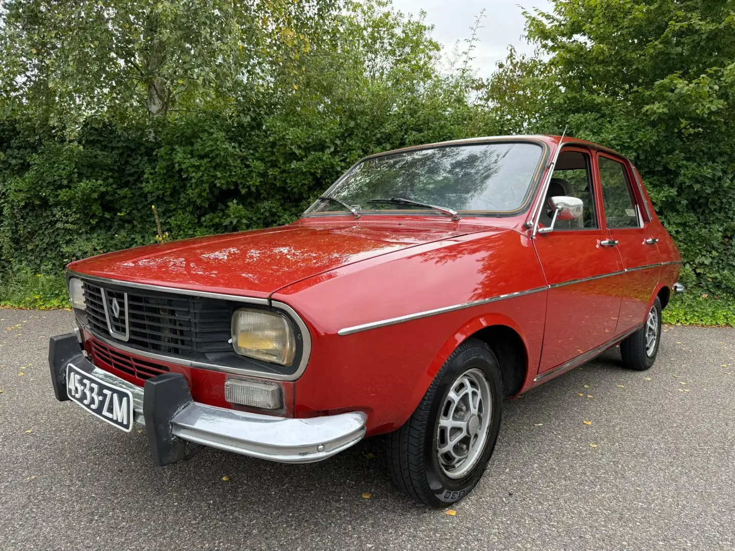 Renault 12 R 12 TS Oldtimer APK & Belastingvrij Roşu - 1