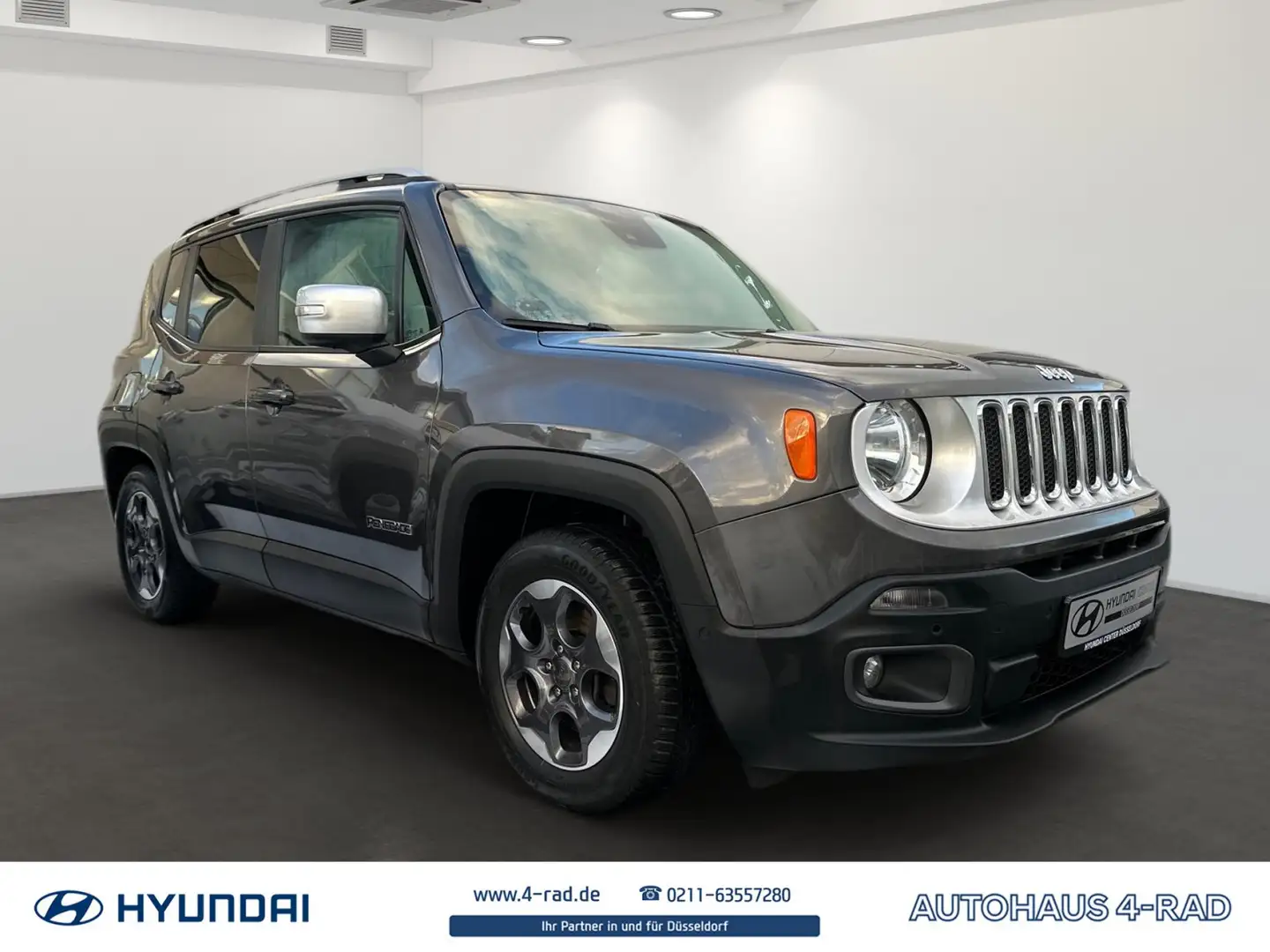 Jeep Renegade Limited FWD 1,4 Turbo Benziner Gris - 2
