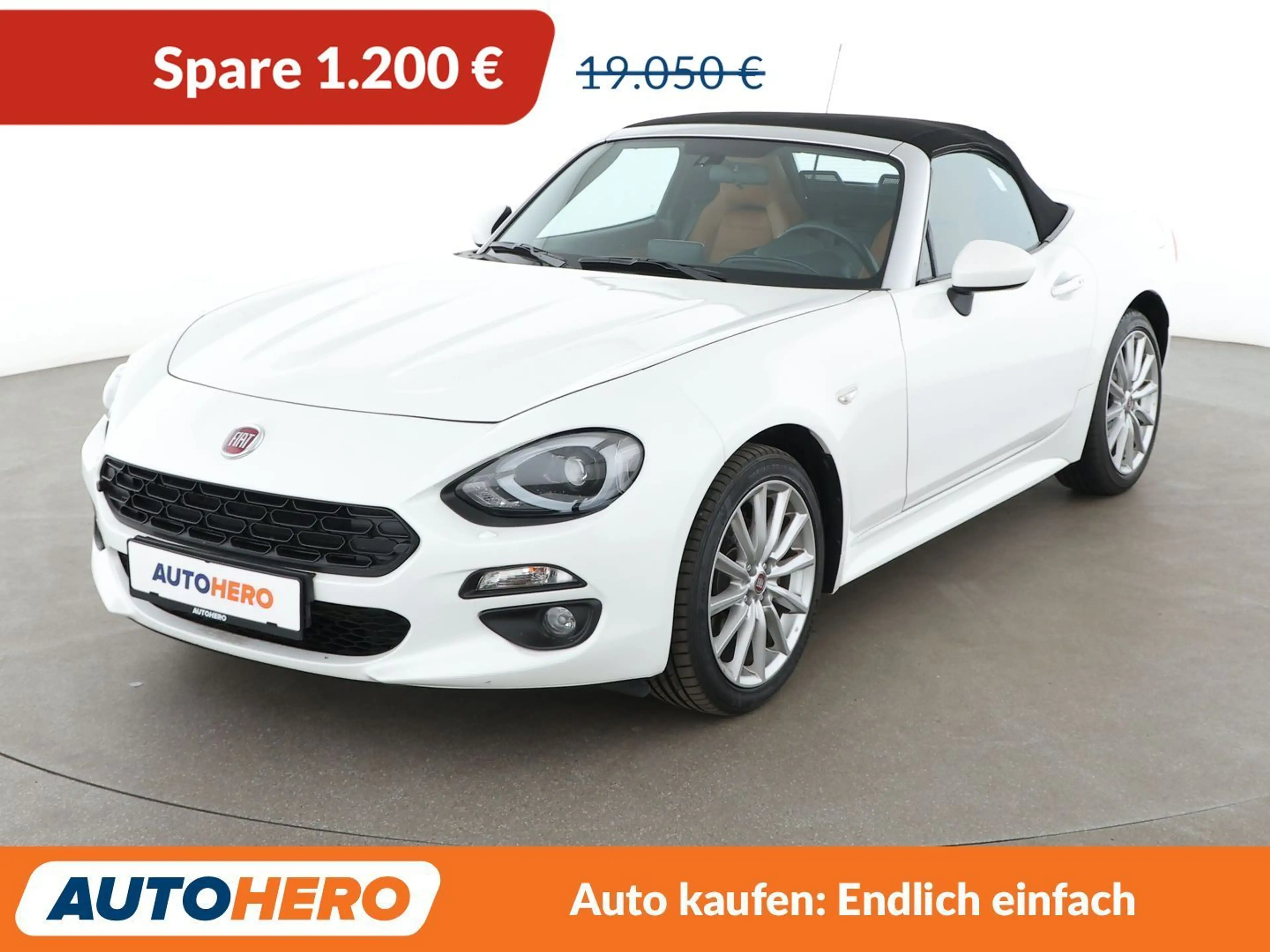 Fiat 124 Spider 1.4 Turbo Lusso *NAVI*LED*TEMPO*CAM*SHZ*
