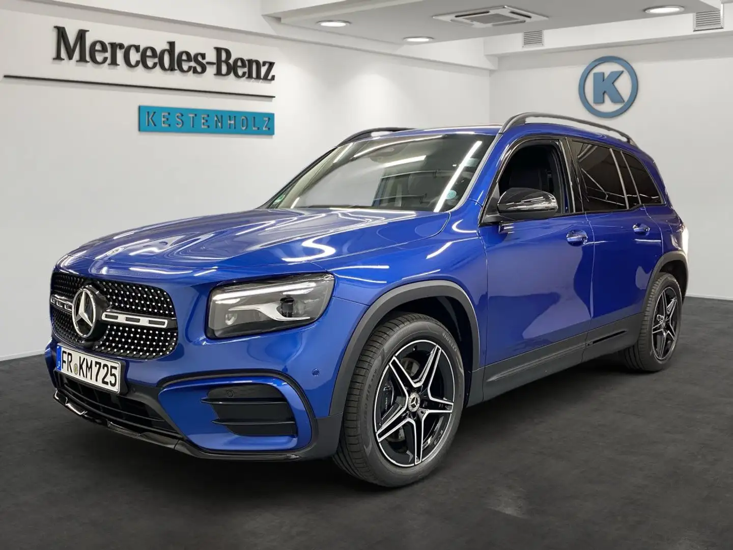 Mercedes-Benz GLB 220 d 4MATIC AMG+AHK+HANDS-FREE+MULTI+DISTRO Blau - 2