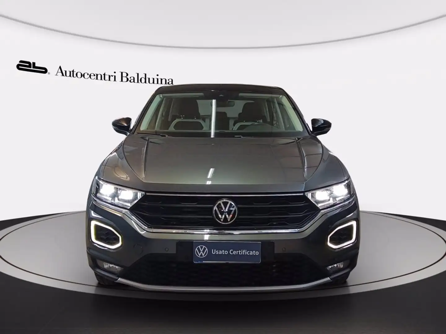 Volkswagen T-Roc 1.5 tsi advanced dsg Gris - 2