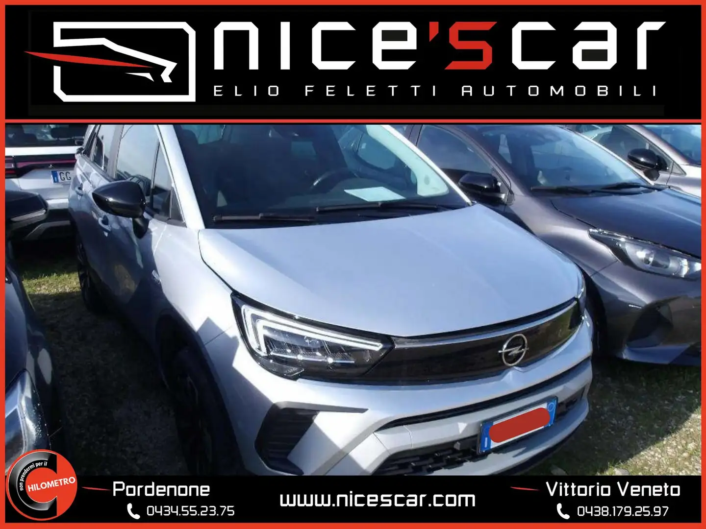 Opel Crossland Crossland 1.2 Turbo 12V 110 CV Start&Stop Elegance Grigio - 1