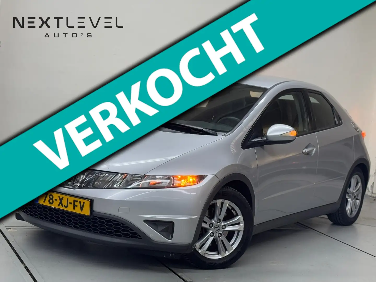 Honda Civic 1.4 Comfort Automaat Airco Gri - 1