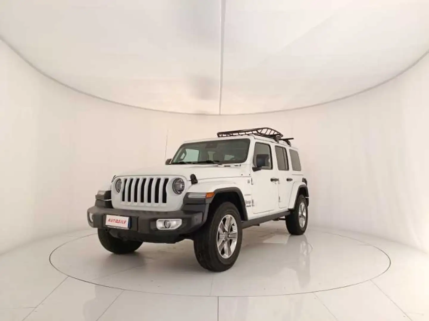 Jeep Wrangler Unlimited 2.2 Multijet II Sahara Bianco - 1