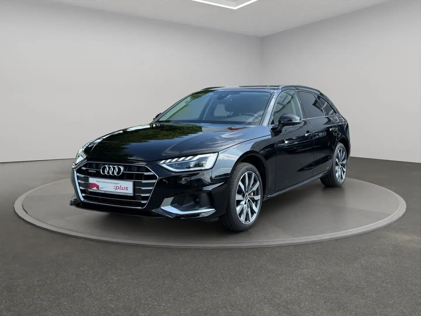 Audi A4 40 TDI qu. S-tronic advanced AHK+NAVI+A Schwarz - 2