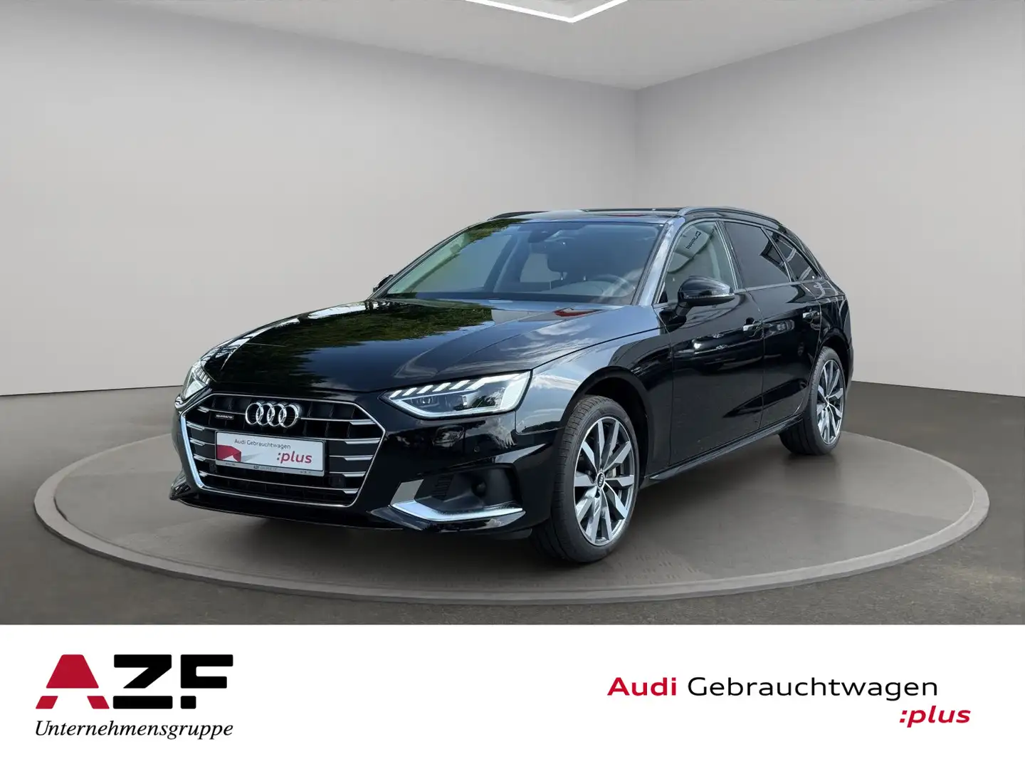 Audi A4 40 TDI qu. S-tronic advanced AHK+NAVI+A Schwarz - 1