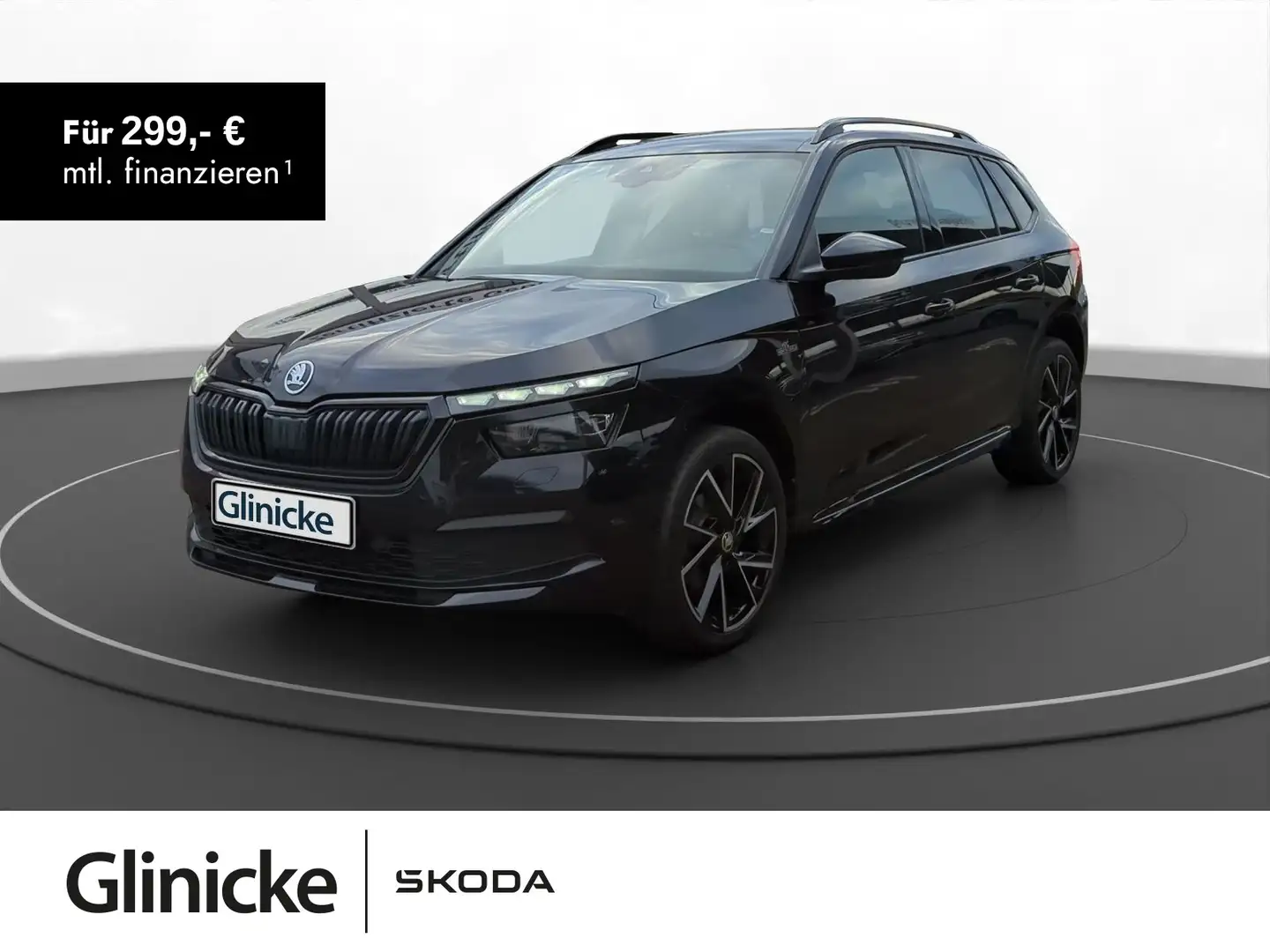 Skoda Kamiq 1.5 TSI Monte Carlo Pano LED Schwarz - 1