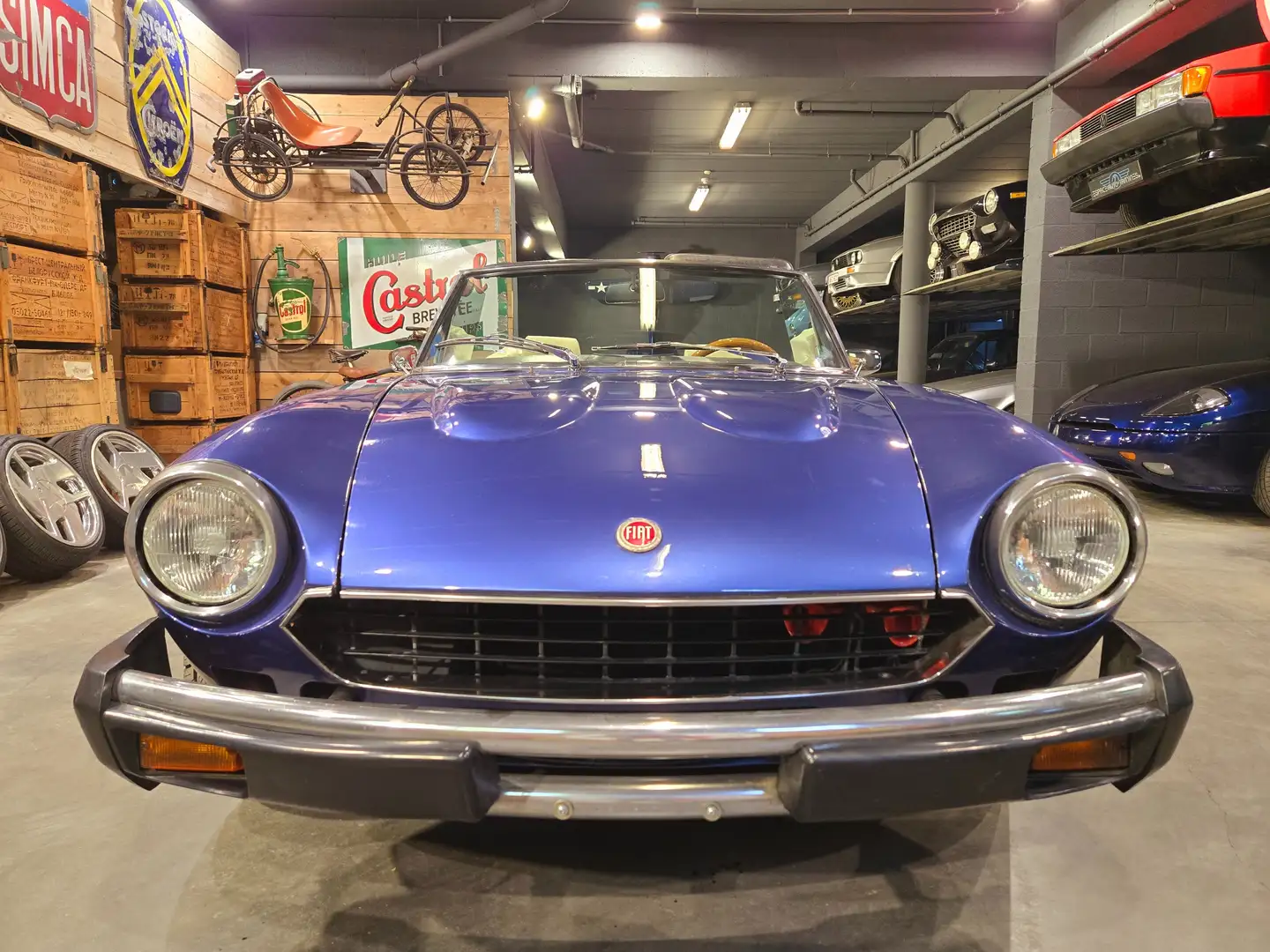 Fiat 124 Spider 2.0 SUPER ETAT & TRES ELEGANTE Blauw - 2