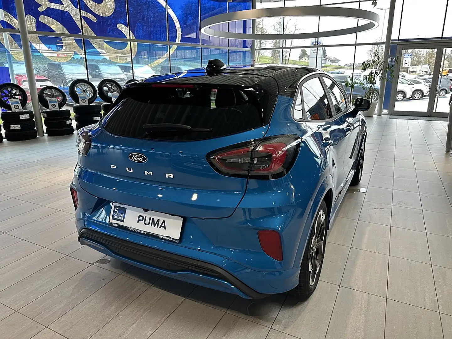 Ford Puma E-Gen 43kWh Premium Bleu - 2