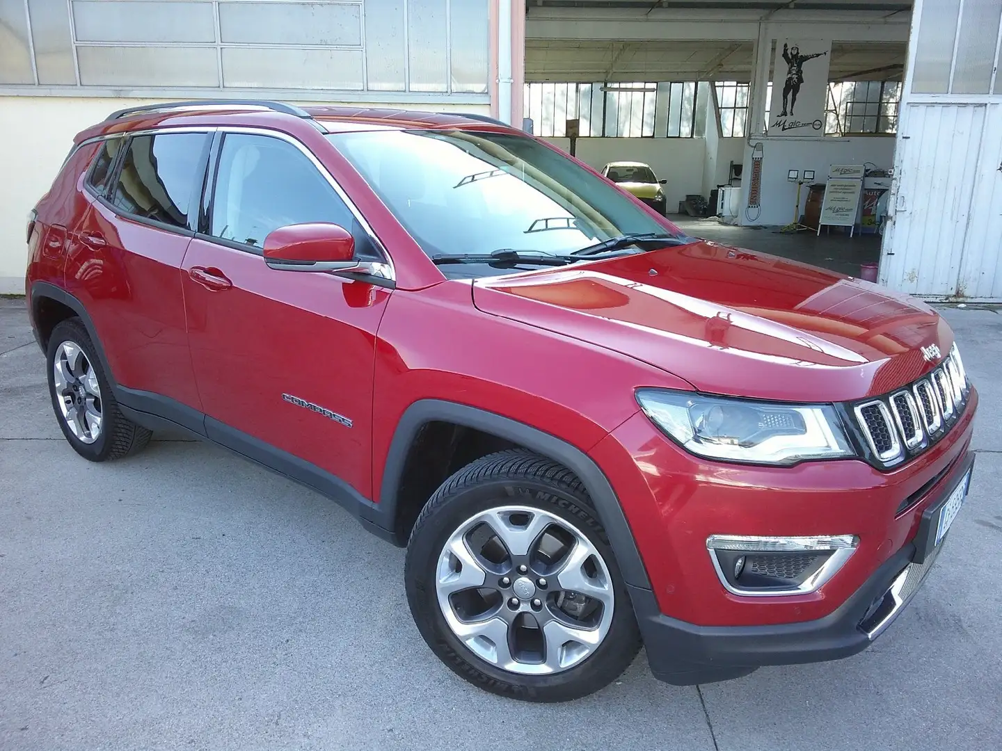 Jeep Compass Compass 2.0 mjt Limited 4wd 140cv Auto Rosso - 1