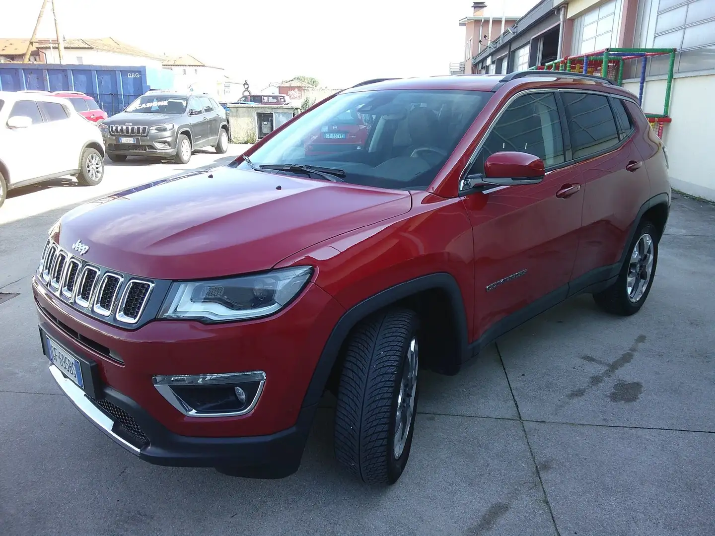 Jeep Compass Compass 2.0 mjt Limited 4wd 140cv Auto Rosso - 2