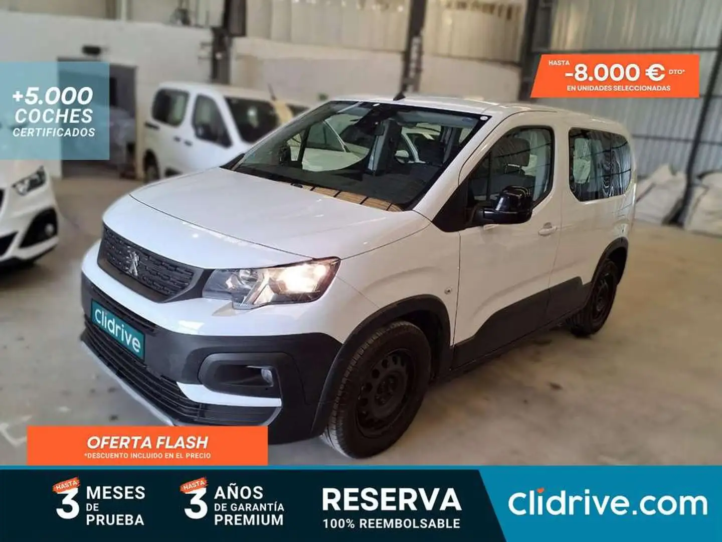 Peugeot Rifter 1.5BlueHDi S&S Standard Active 100 Blanco - 1