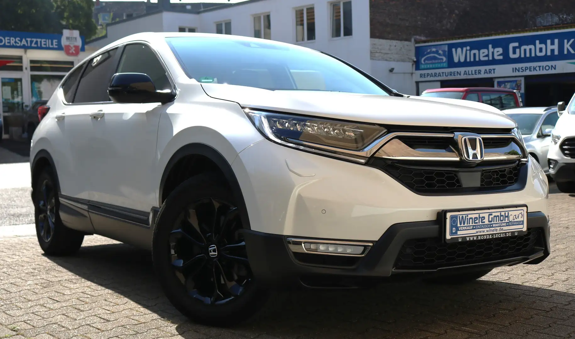 Honda CR-V 2.0 i-MMD HYBRID Sport Line*Black Edition*1HAND* Weiß - 1