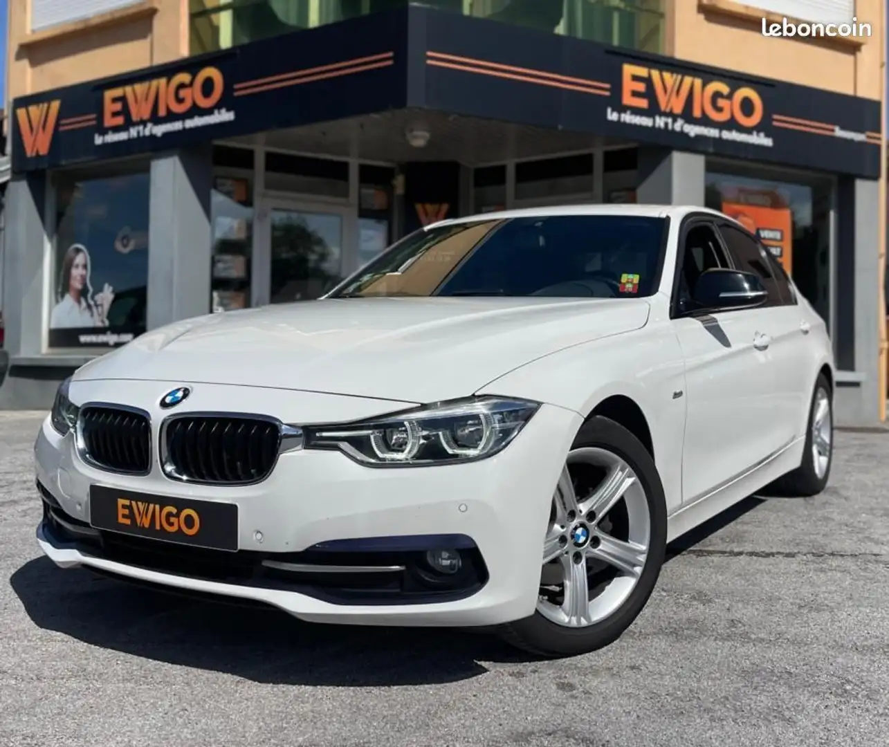 BMW 318 F30 318d 150 CH BVA8 SPORT Wit - 1