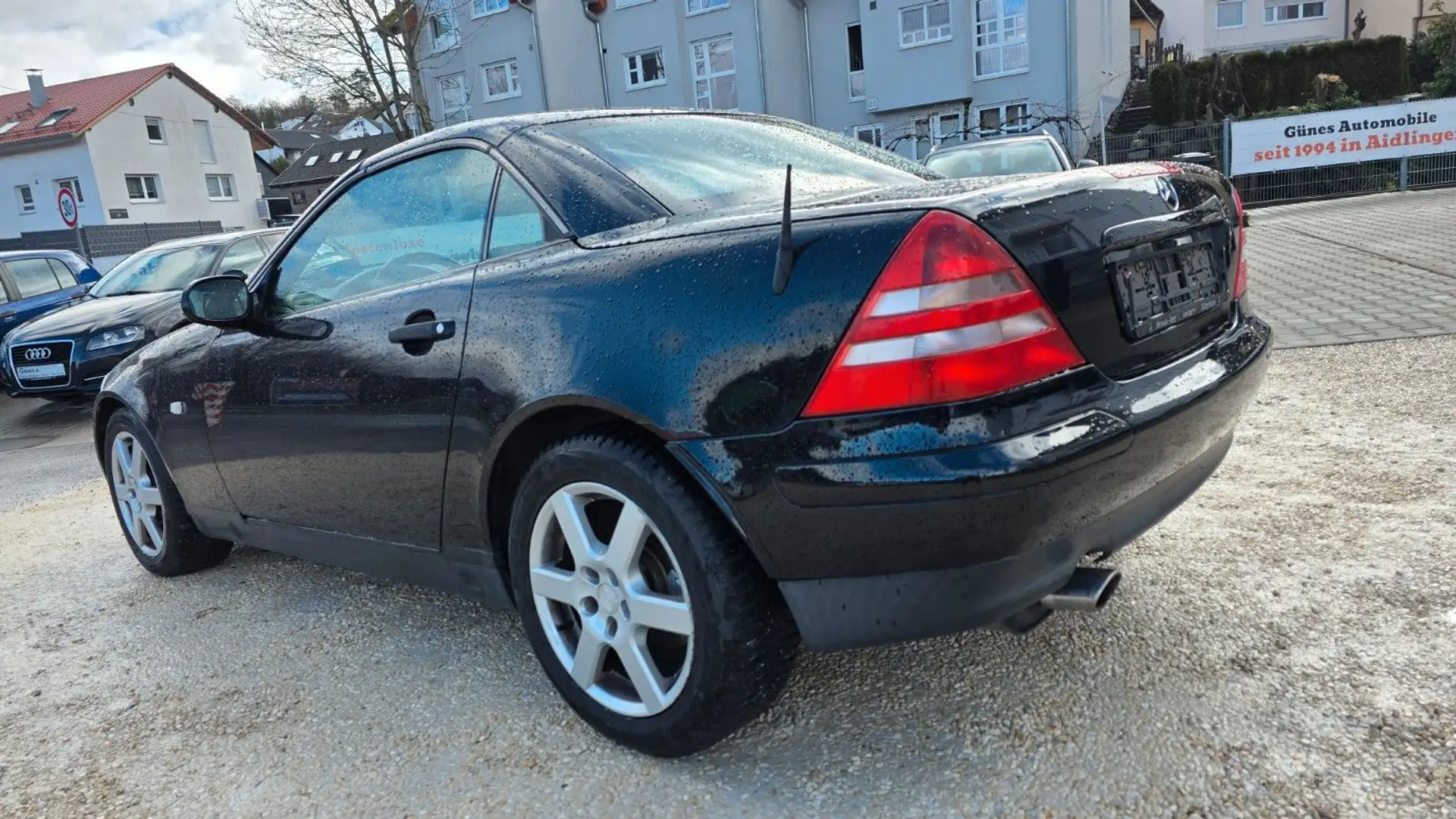 Mercedes-Benz SLK 230 +AUTOM+LEDER+TÜV+GARANTIE+SITZH+KLIMA Schwarz - 2