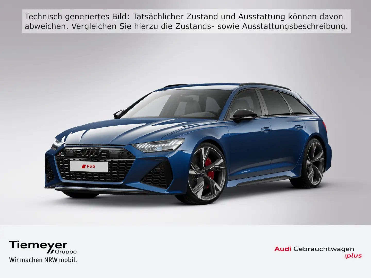 Audi RS6 4.0 TFSI Q PERFORMANCE LM22 SPORTABGA Blau - 1