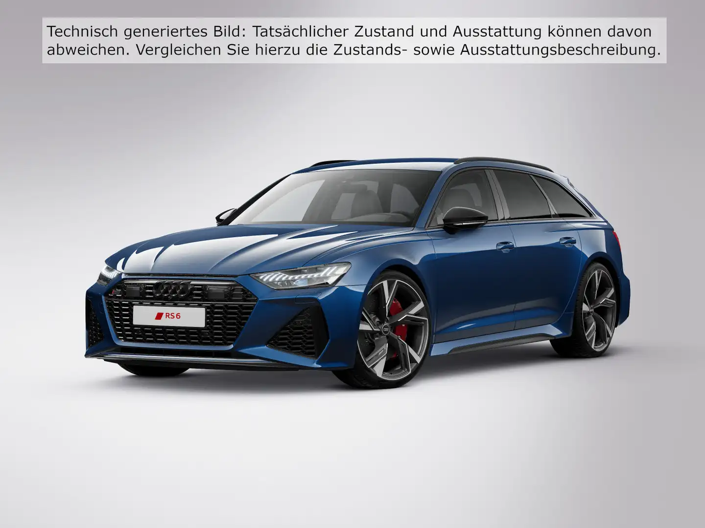 Audi RS6 4.0 TFSI Q PERFORMANCE LM22 SPORTABGA Blau - 2